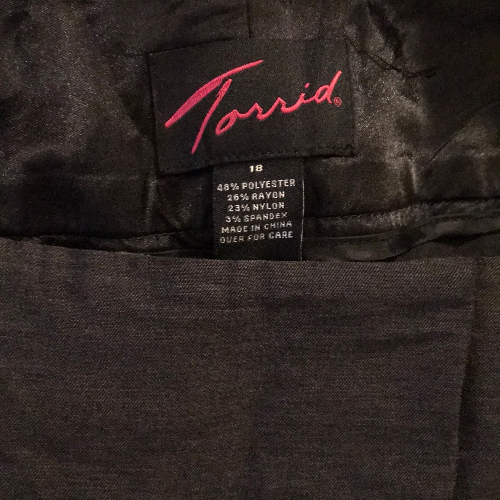 Torrid dress pant - grey